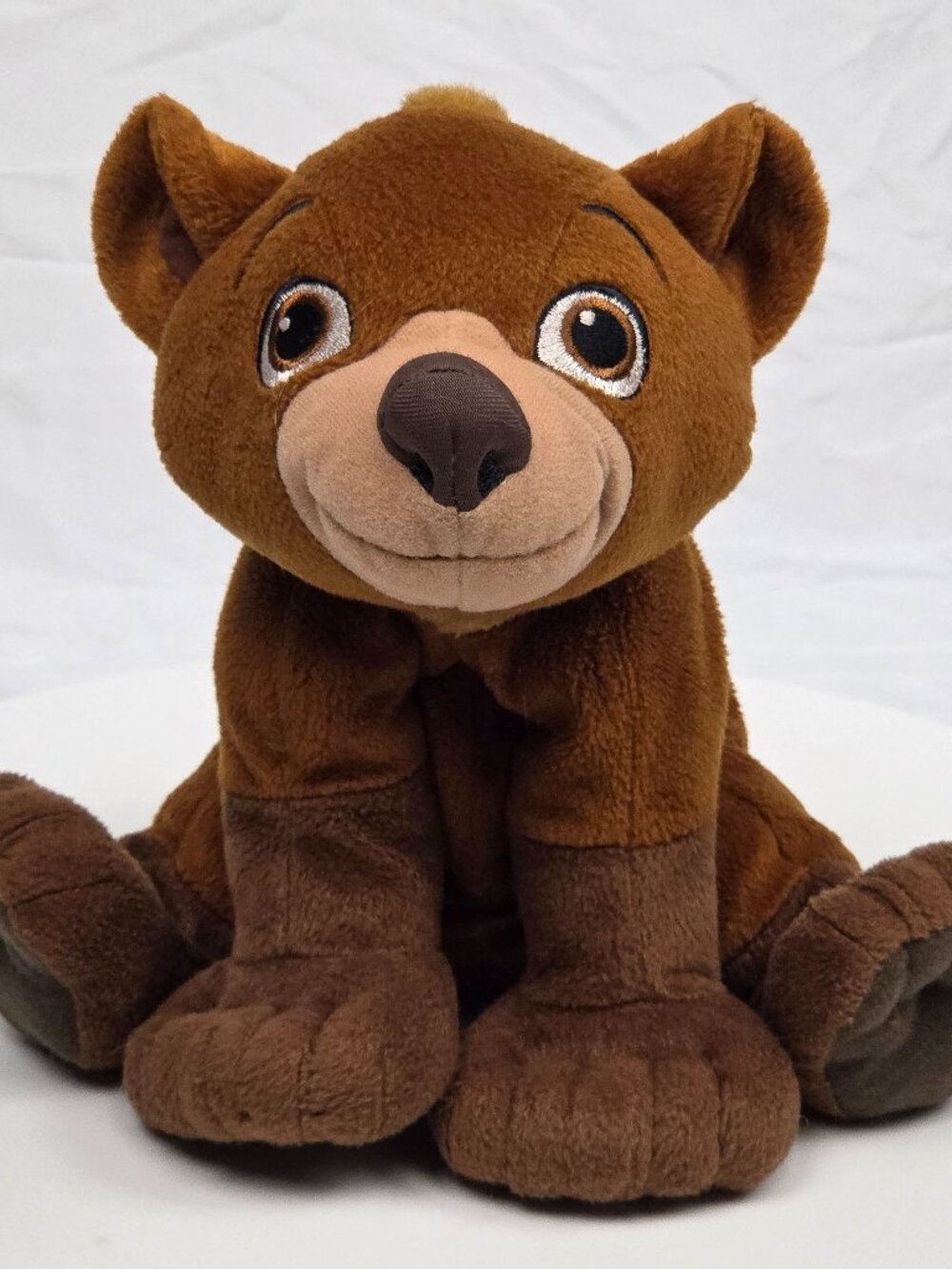 Hasbro Disney Brother Bear Koda Plush Brown 10" 2003 Vintage Stuffed Animal Toy